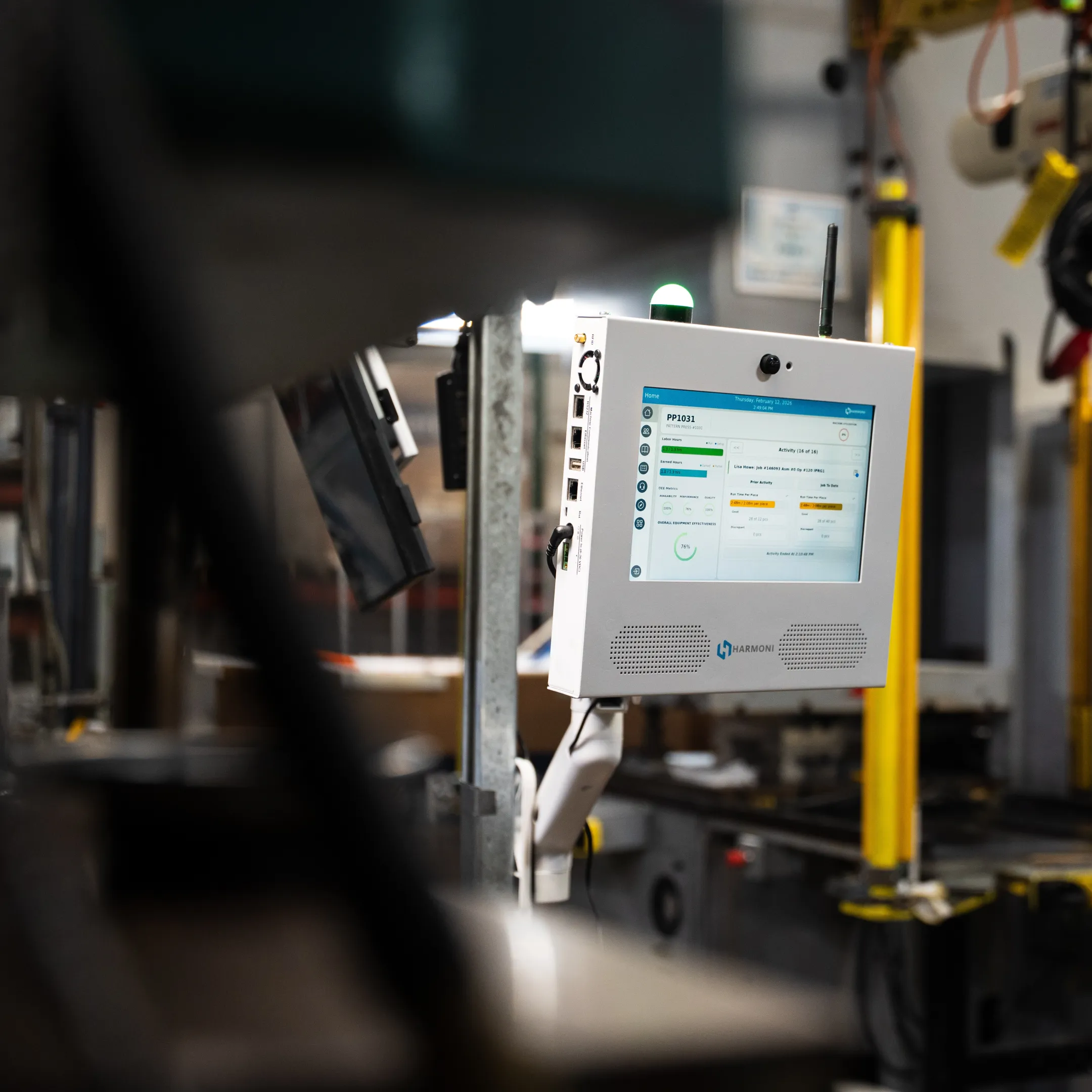 Shop Floor Platform for Contract Manufacturing
