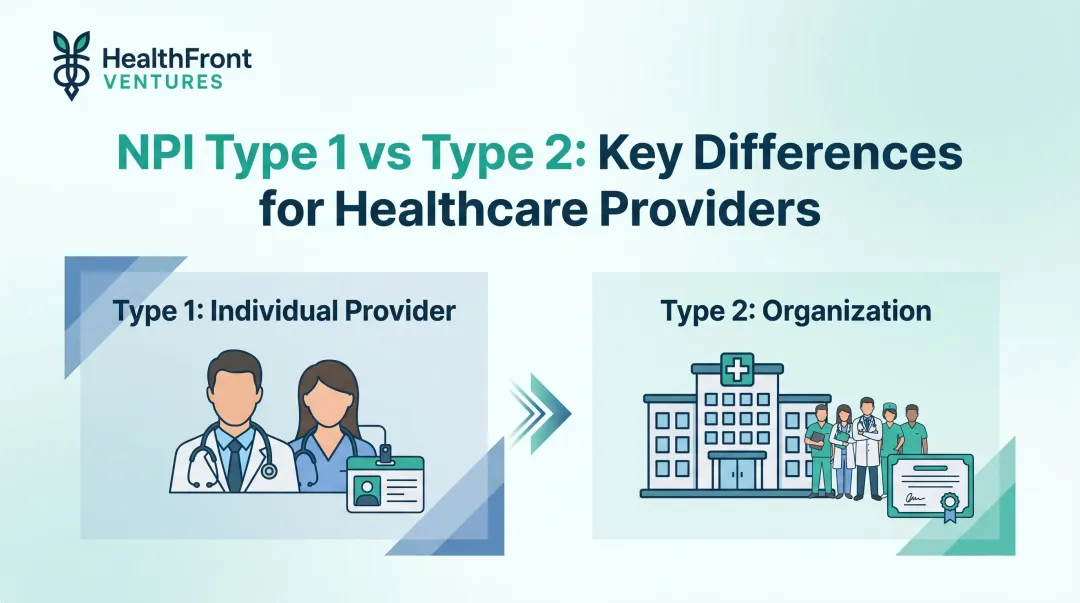NPI Type 1 vs Type 2: Key Differences for Healthcare Providers
