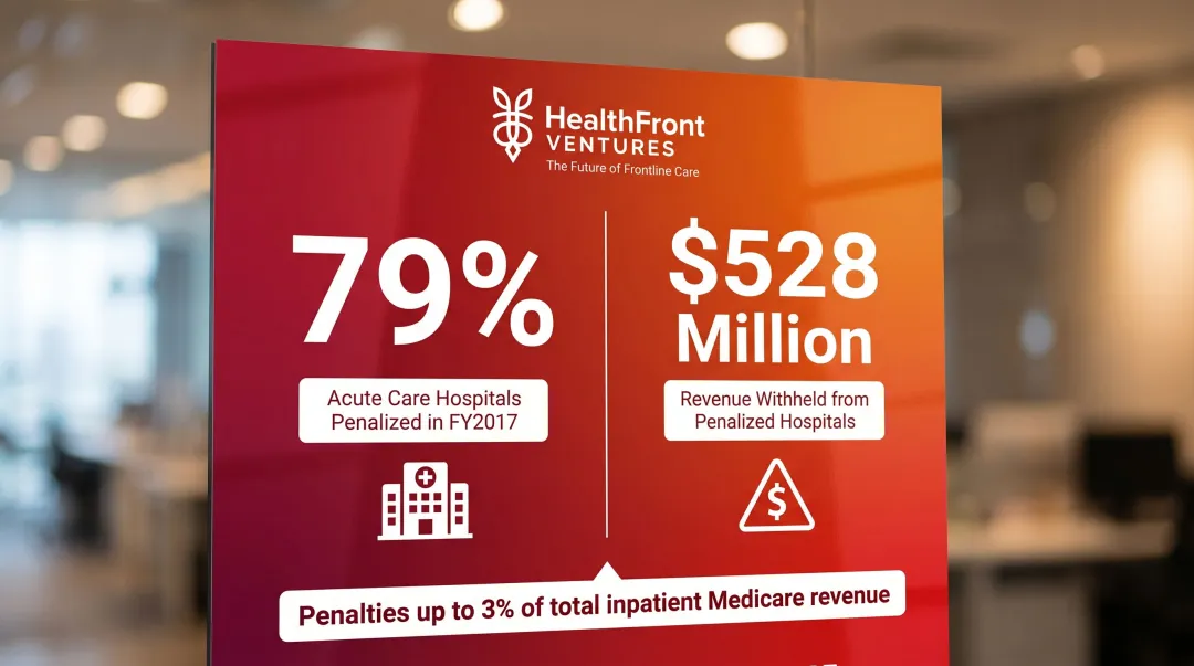 CMS Hospital Readmissions Reduction Program penalty statistics infographic 2017