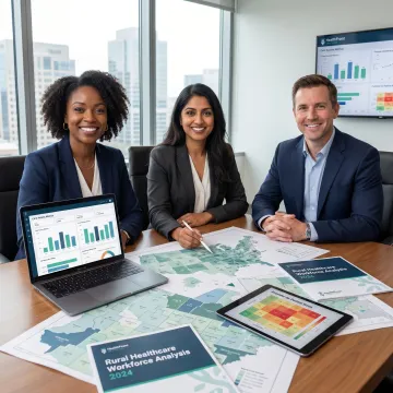 Healthcare data strategy session for rural community care improvement