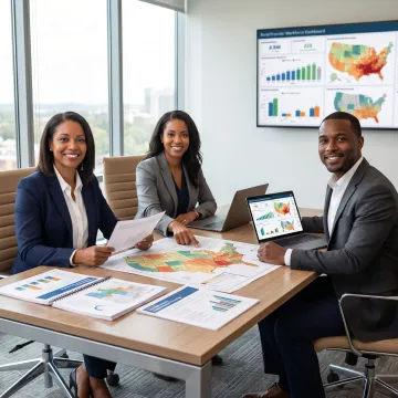 Rural health analytics dashboard and planning session