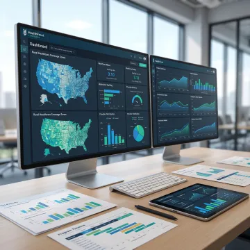Rural health transformation analytics dashboard and planning session