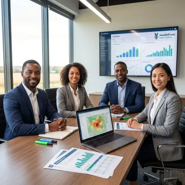 Rural health analytics dashboard and planning session