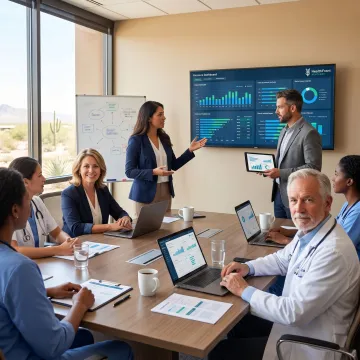 Rural healthcare strategy meeting for Arizona FQHC payment planning