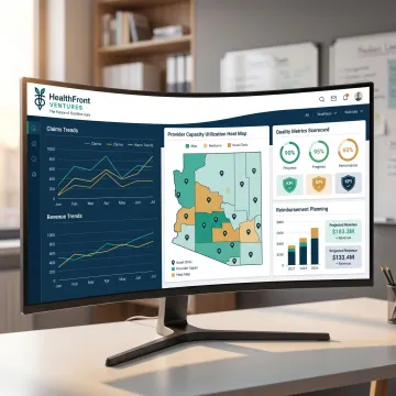Analytics dashboard for rural value-based payment planning