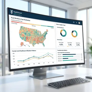 Rural health transformation analytics dashboard