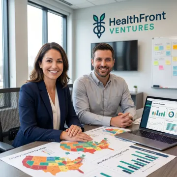 Rural health analytics and planning dashboard