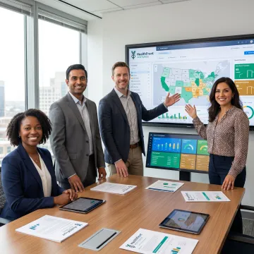 Rural health transformation analytics dashboard and planning session