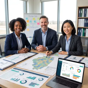 Illinois rural health transformation planning team