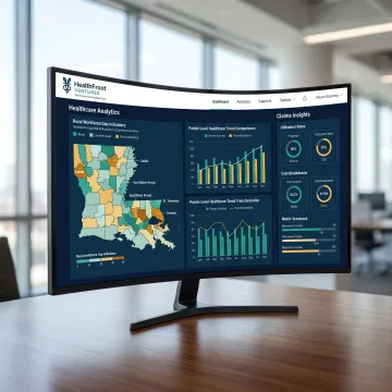 Rural health transformation analytics dashboard