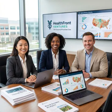 Rural health analytics dashboard and planning session