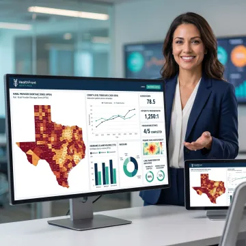 Rural health transformation analytics dashboard