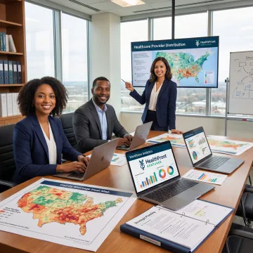 Rural health transformation analytics dashboard and planning session