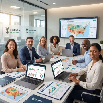 Rural health transformation analytics dashboard and planning session