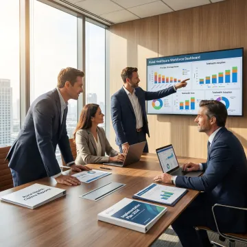 Rural health transformation analytics dashboard and planning session