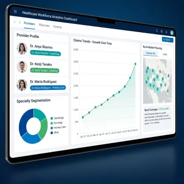 Provider profiling analytics and workforce planning