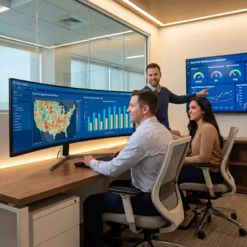 Rural health transformation analytics dashboard