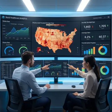 Rural health analytics and planning dashboard