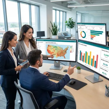 Rural healthcare analytics dashboard review