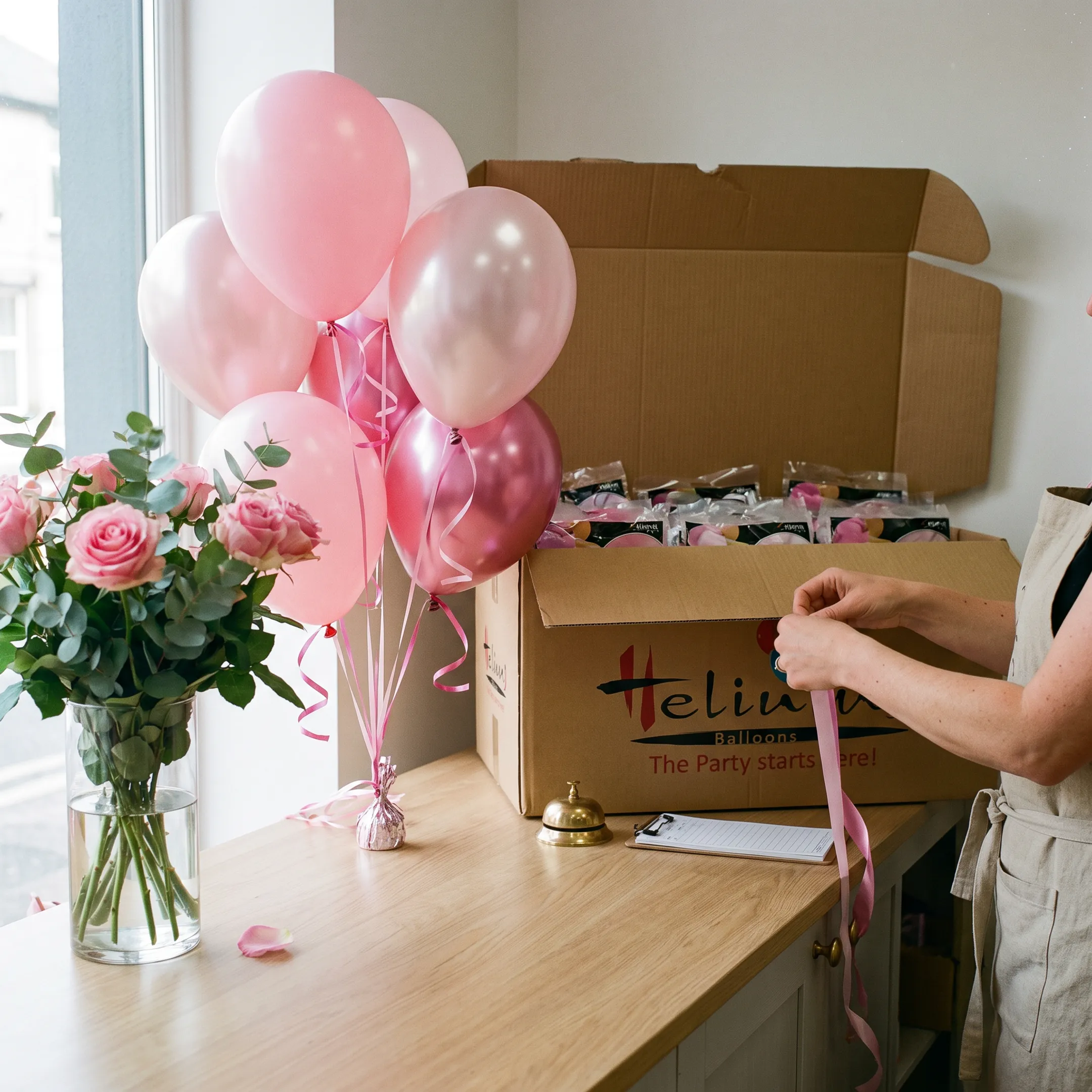 Florist balloon bouquet