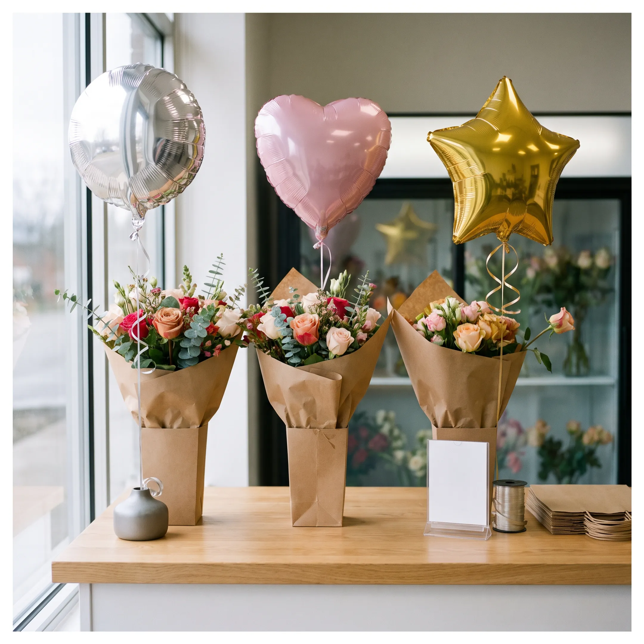 Florists selling balloon add-ons