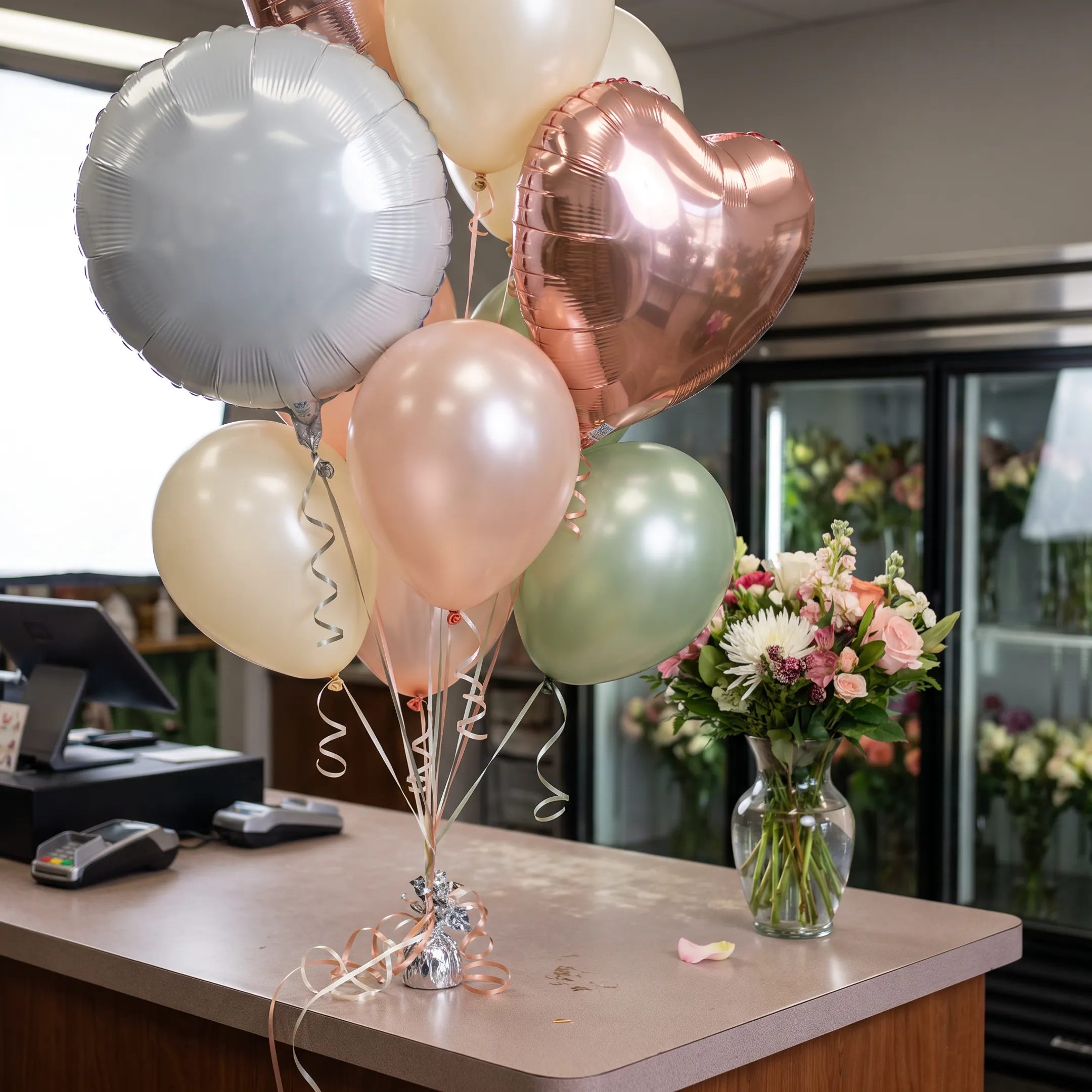 Florist balloon bouquet