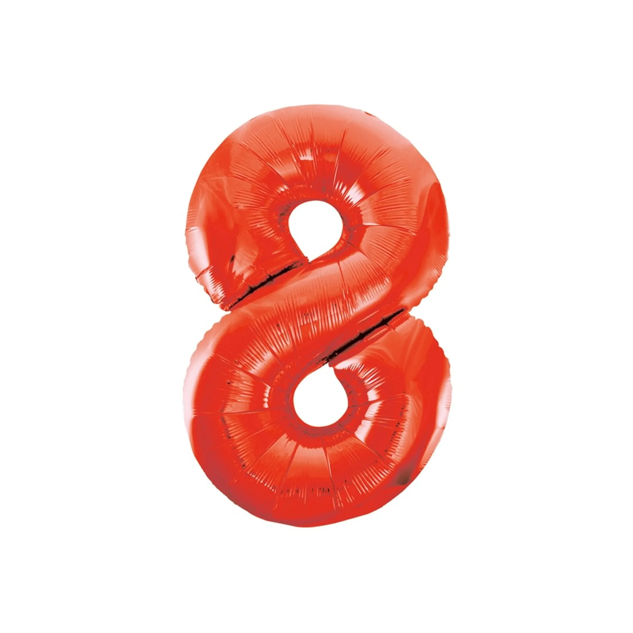 Retailer arranging large helium balloon display