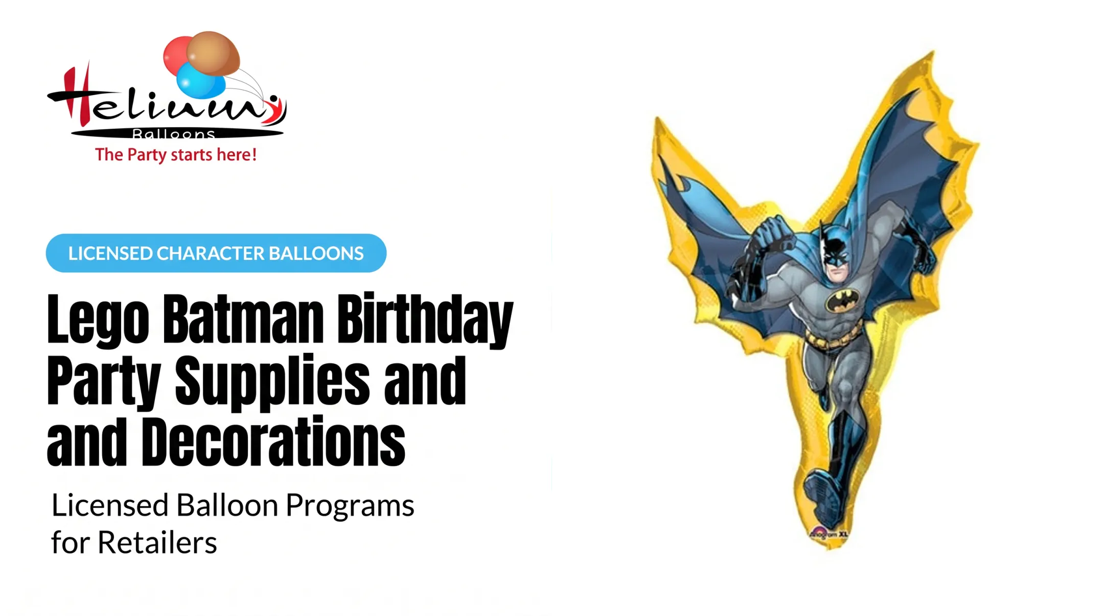 Lego Batman Birthday Party Supplies and Decorations