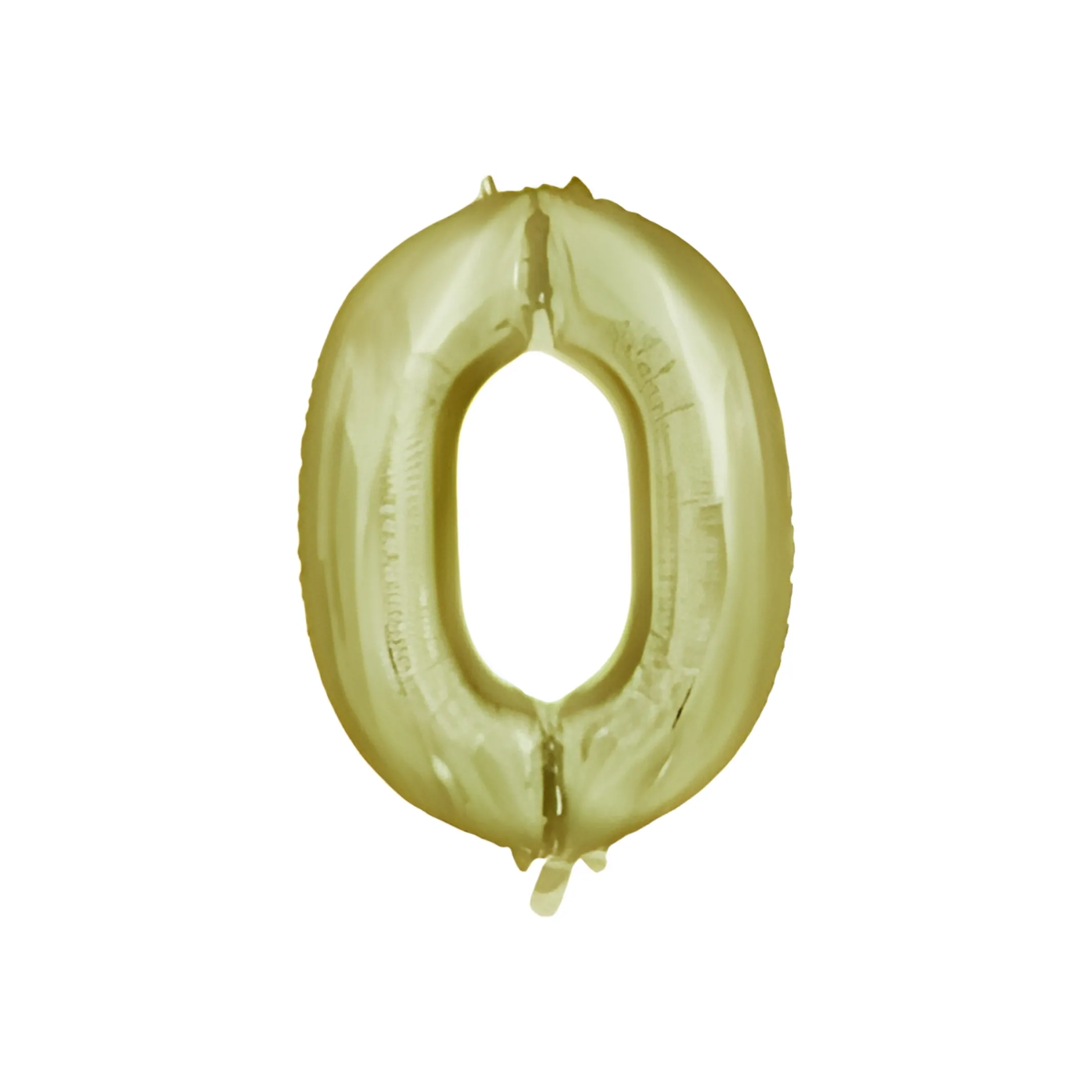 Silver Foil Number Balloons