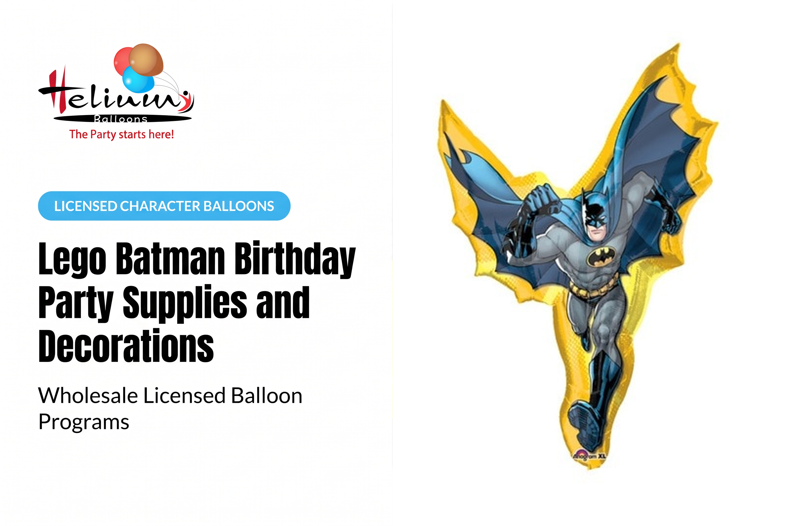 Lego Batman Birthday Party Supplies and Decorations