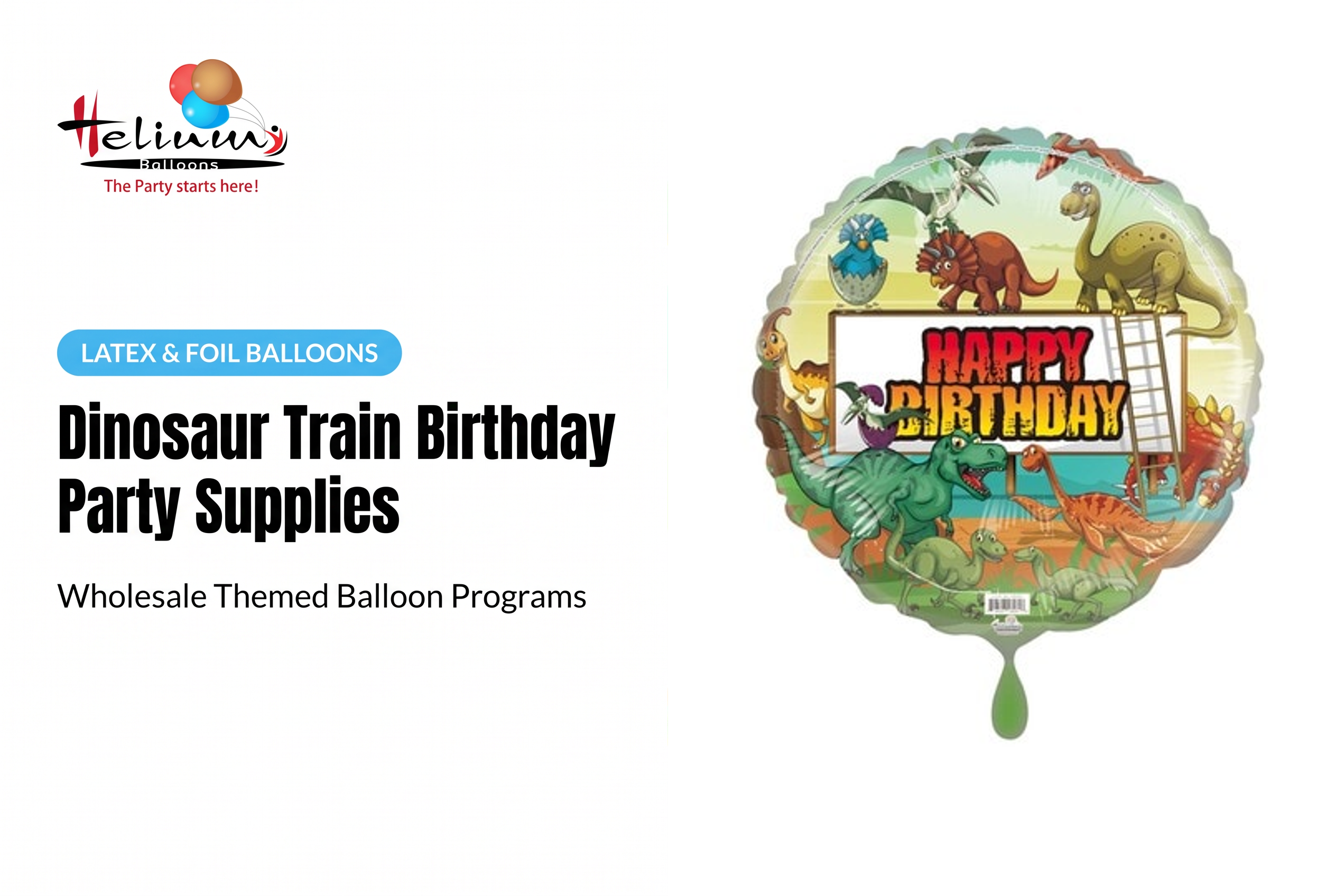 Dinosaur Train Birthday Party Supplies
