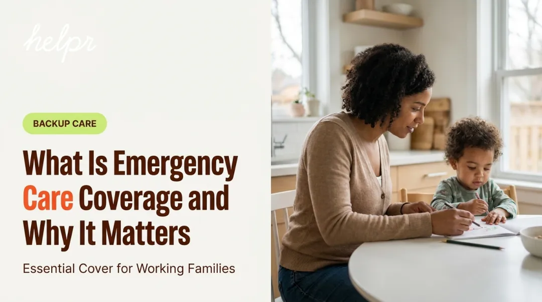 Backup Care as an Employee Benefit, Not an Insurance Product