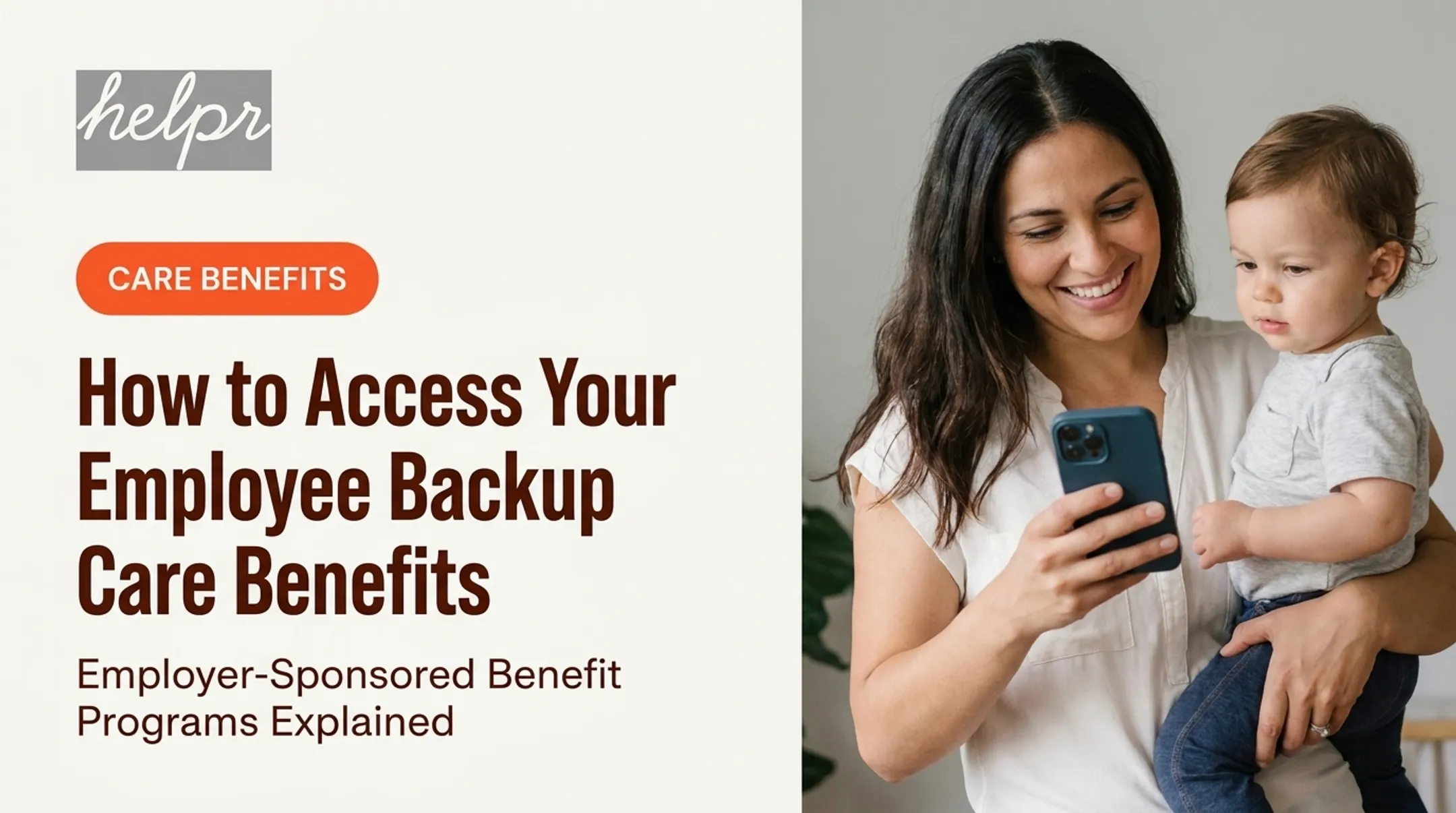 How to Access Your Employee Backup Care Benefits