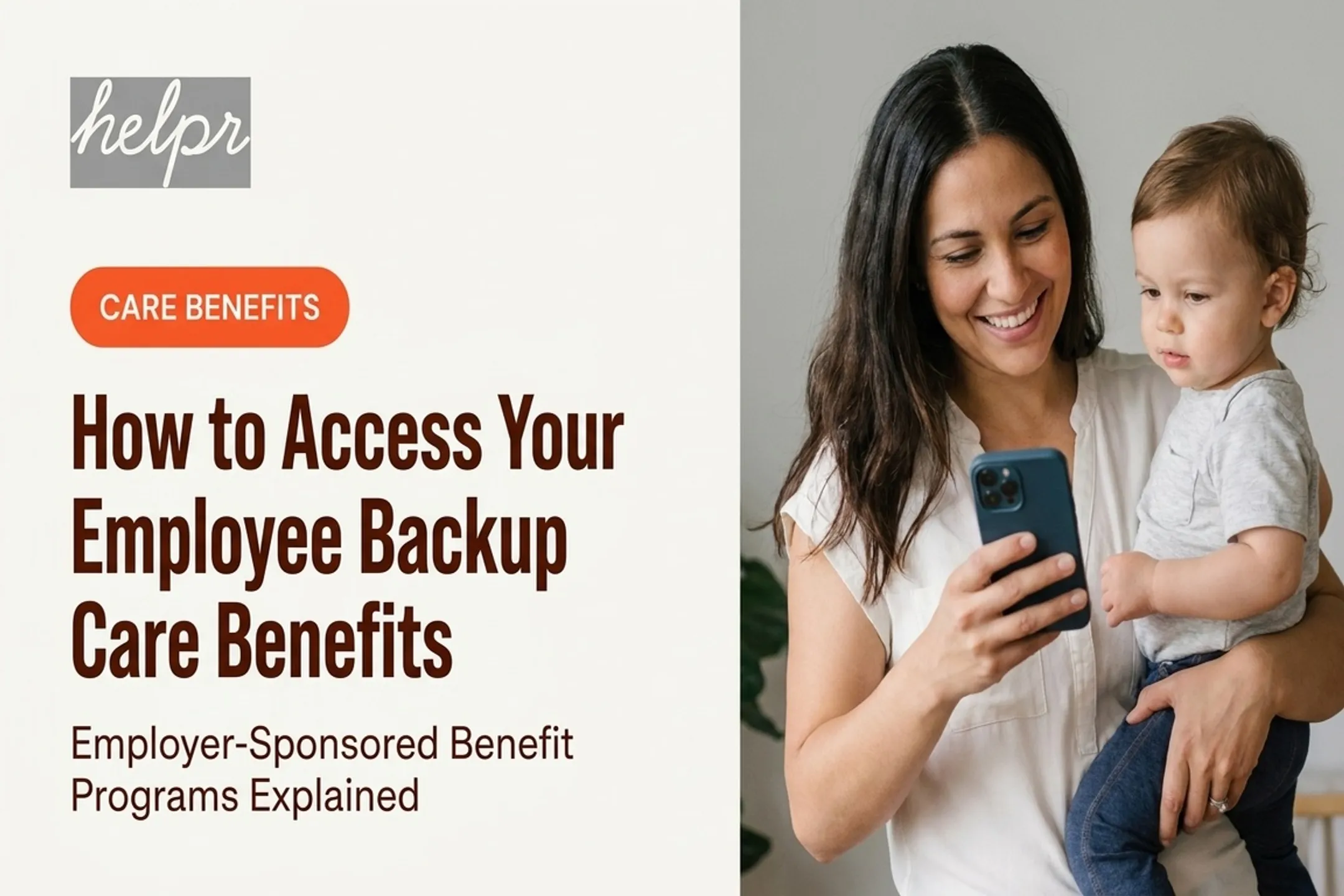 How to Access Your Employee Backup Care Benefits