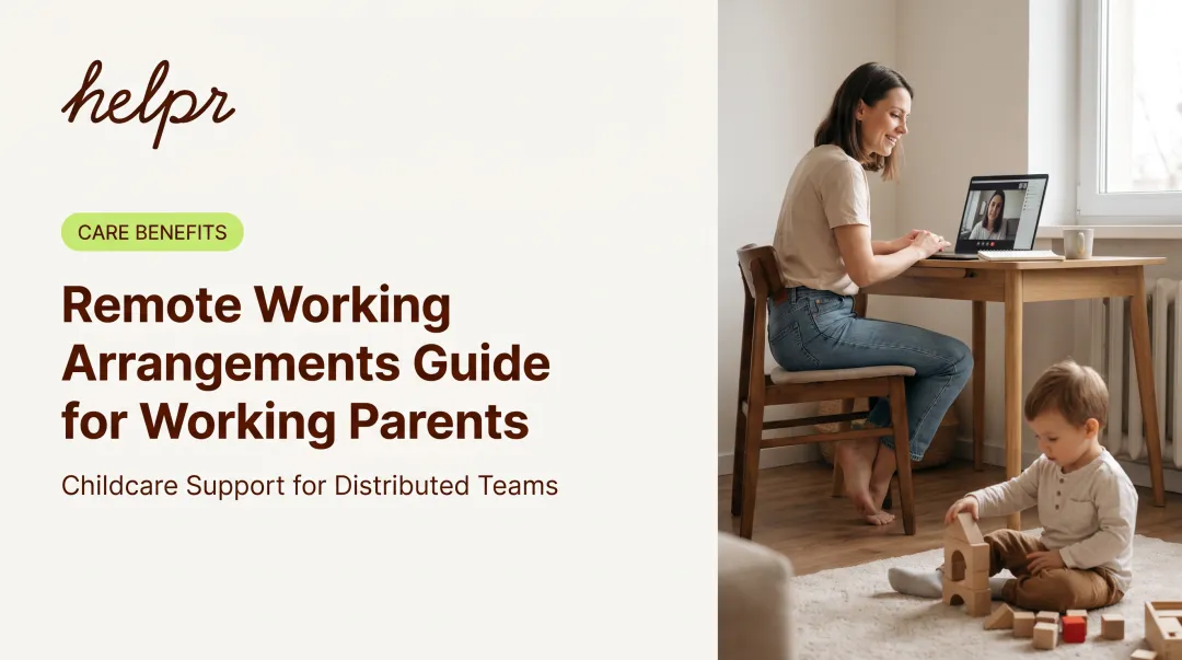 Remote Working Arrangements Guide for Working Parents