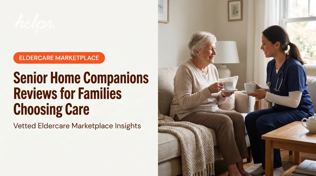 Senior Home Companions Reviews for Families Choosing Care
