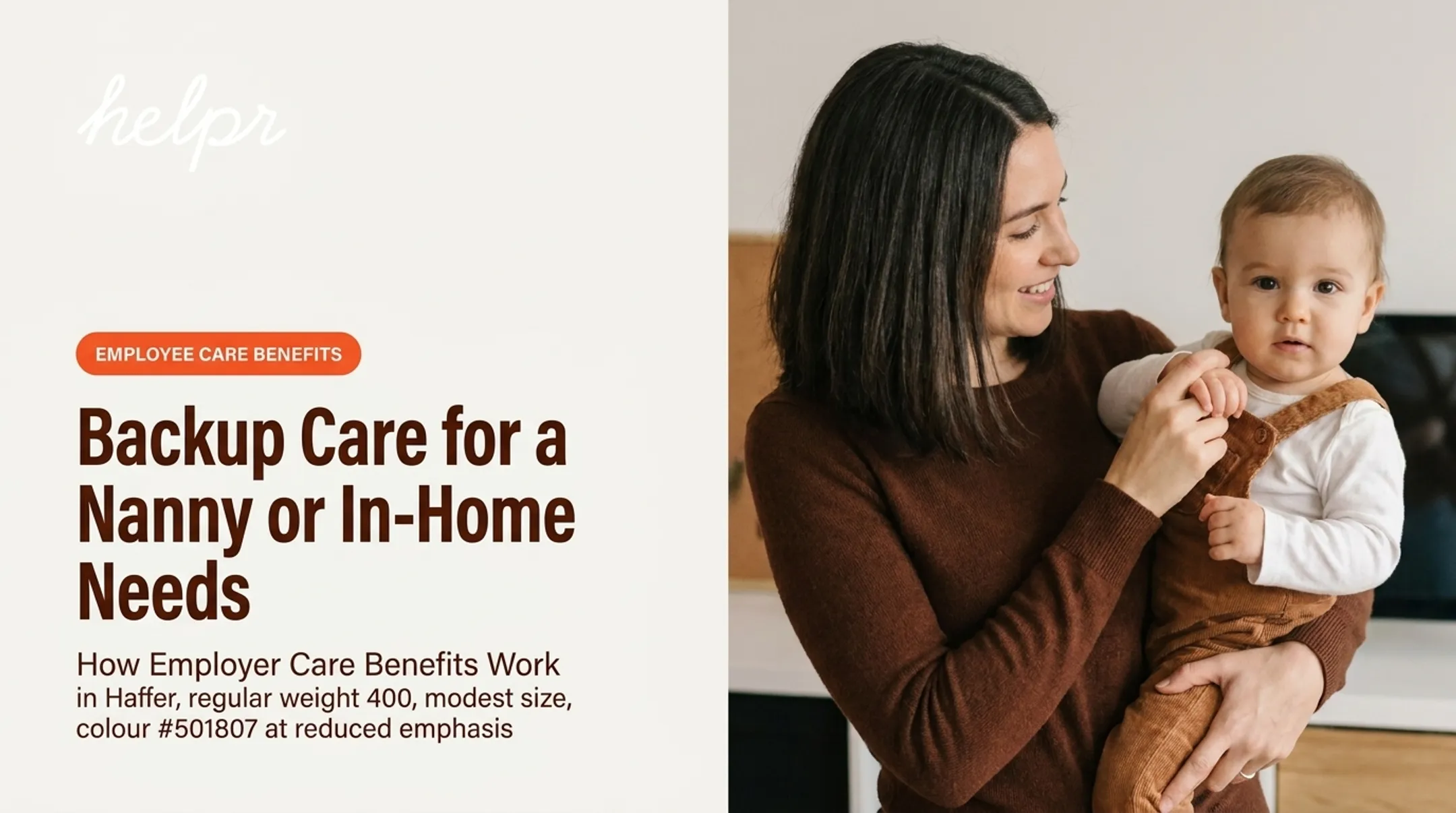 Backup Care for a Nanny or In-Home Needs