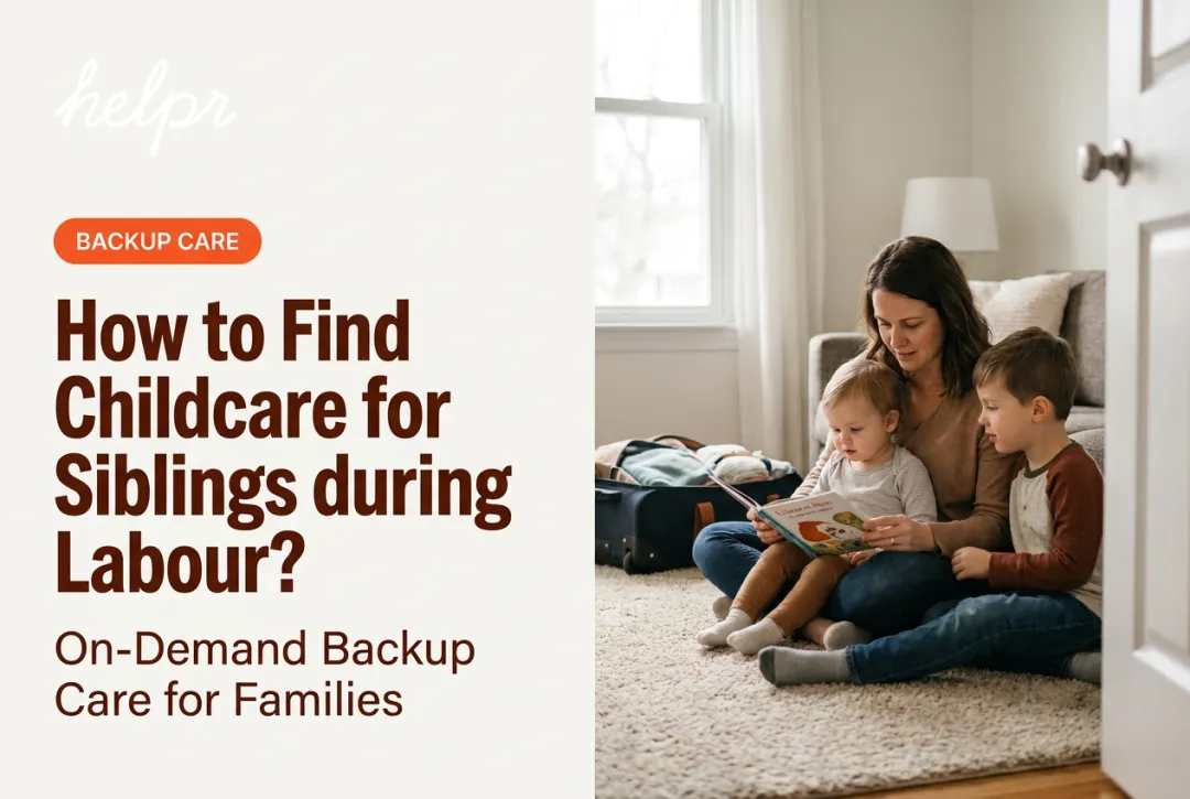 How to Find Childcare for Siblings during Labour?