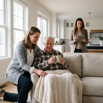 Adult dependent receiving supportive care at home