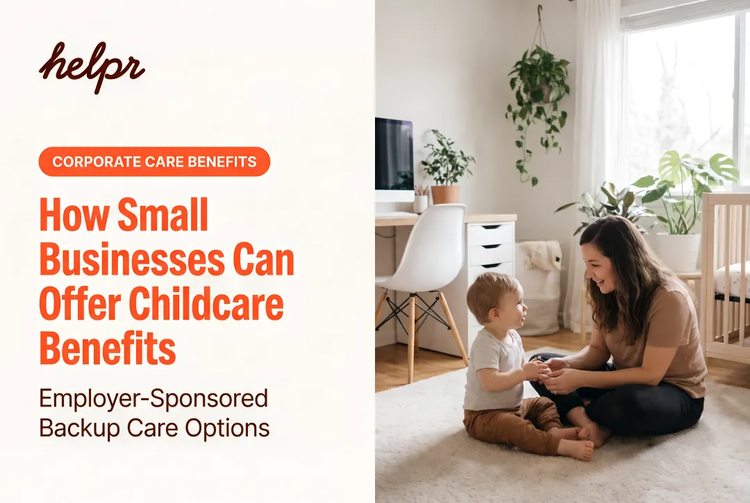 How Small Businesses Can Offer Childcare Benefits