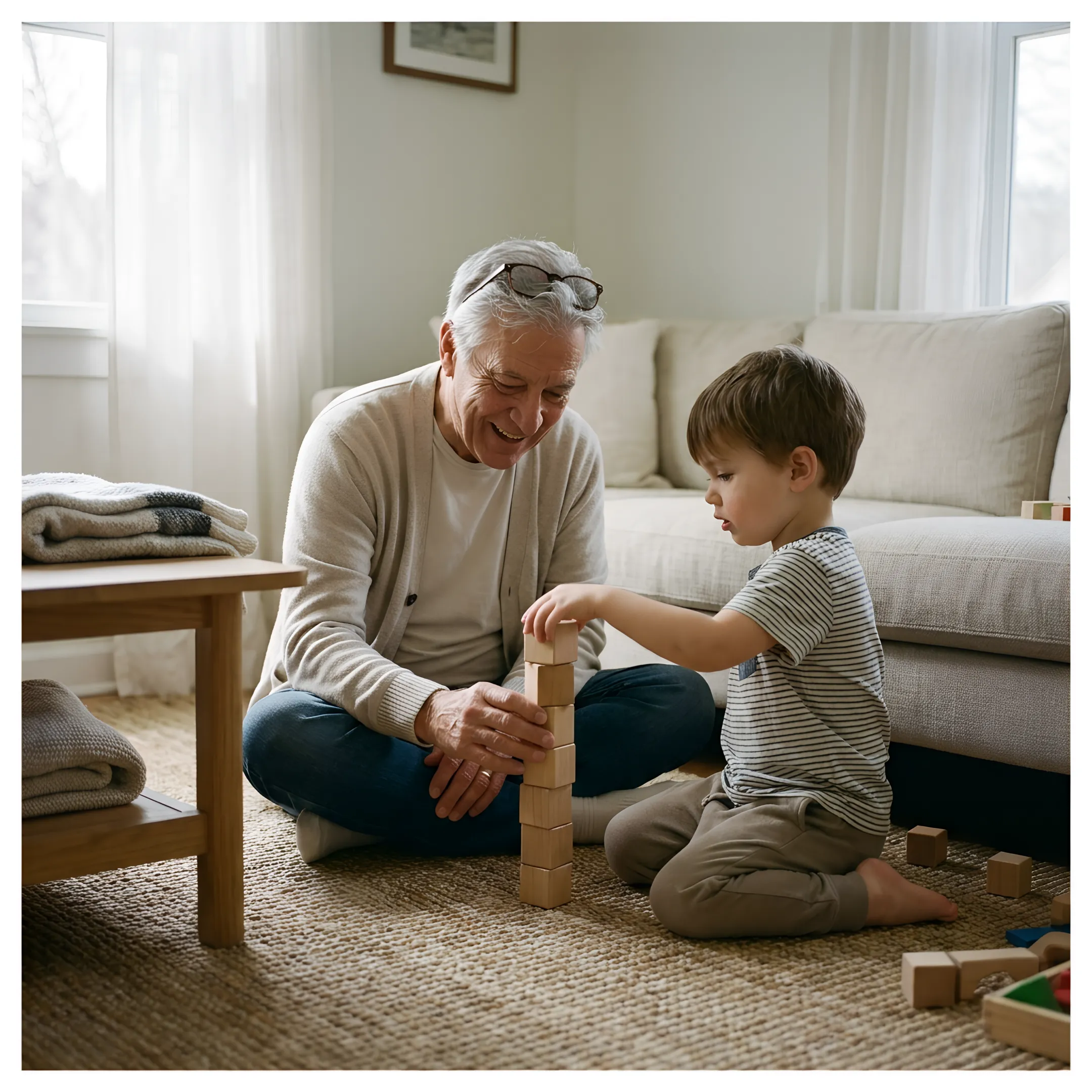 Trusted family caregiver supported by an employer care benefit