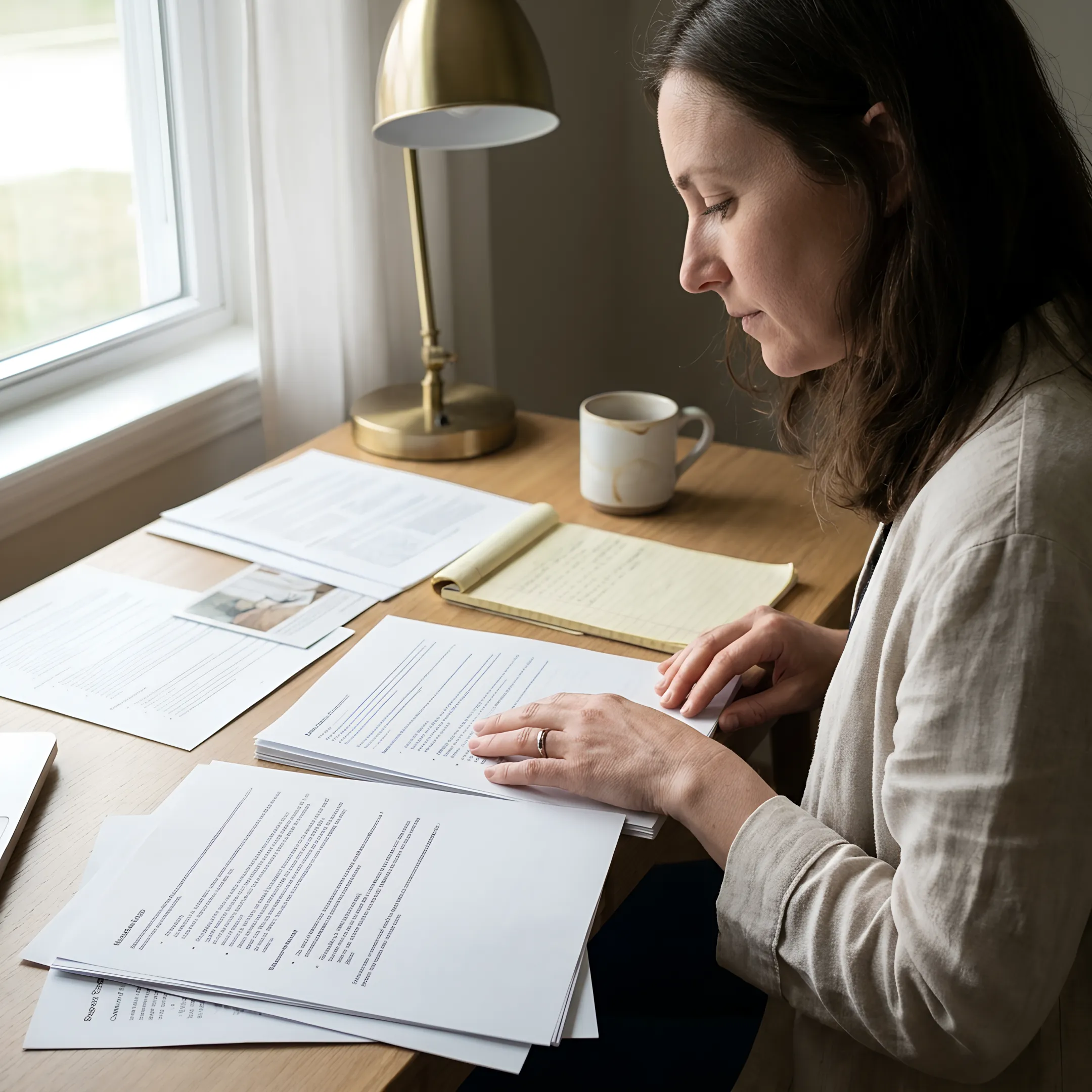 Dedicated care consultant vetting care options for an employee