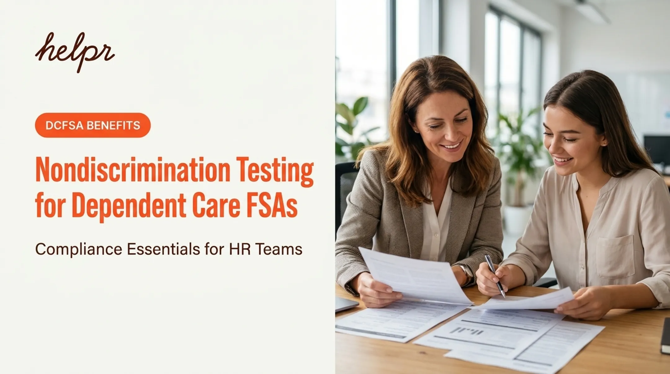 Nondiscrimination Testing for Dependent Care FSAs