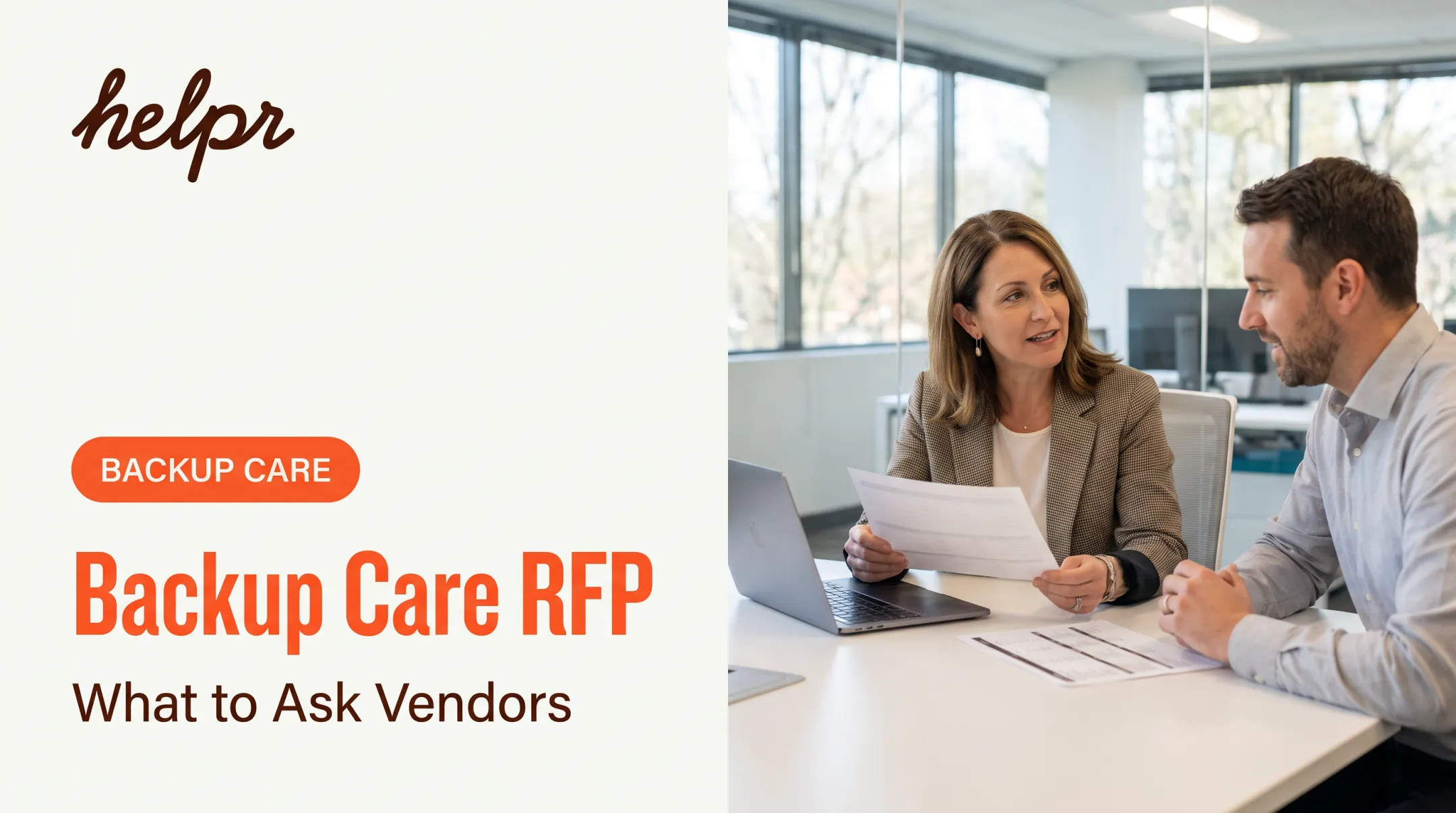 Backup Care RFP: What to Ask Vendors