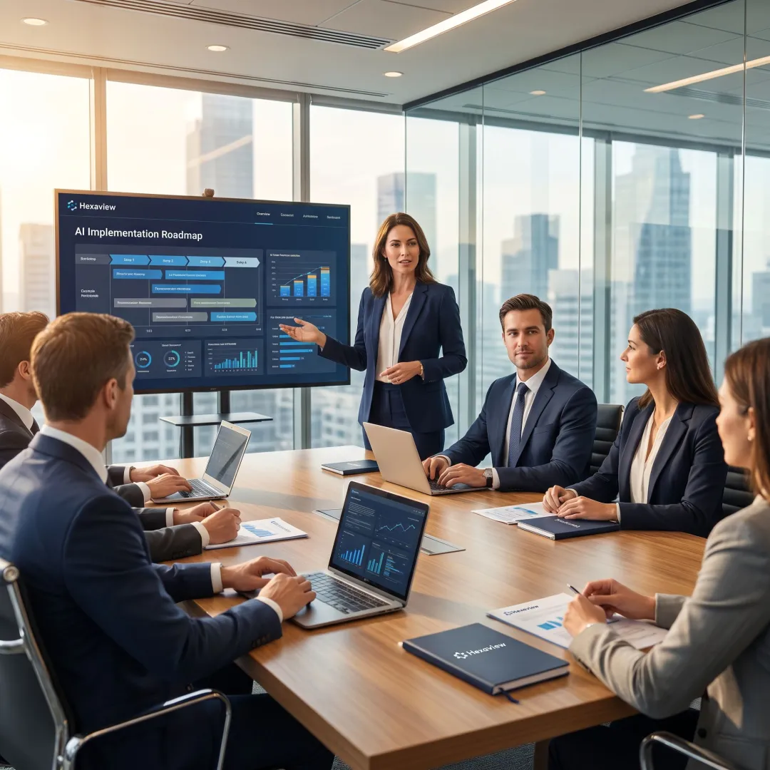 Financial AI automation strategy session