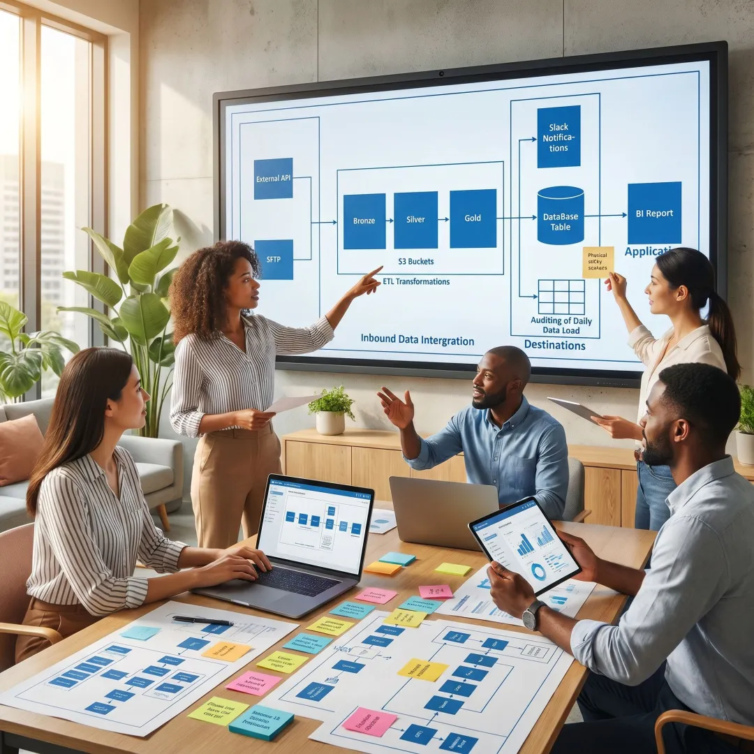 Enterprise data platform implementation process