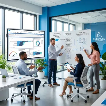 Consultants planning Salesforce automation architecture