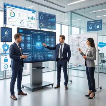 AI-enabled Salesforce workflow for wealth management