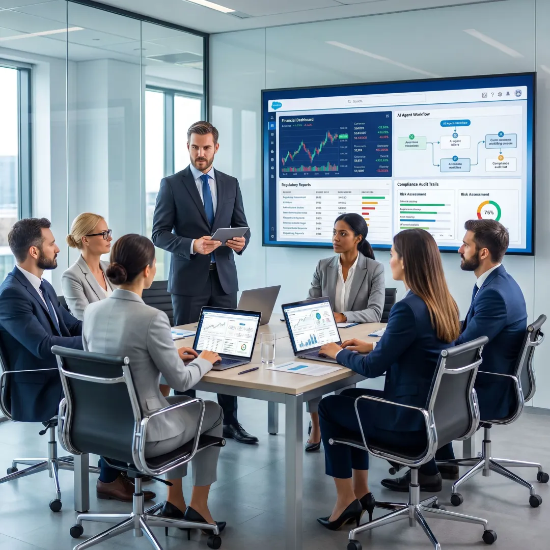 Salesforce AI Agent Integration for Wealth Management & FinTech Firms