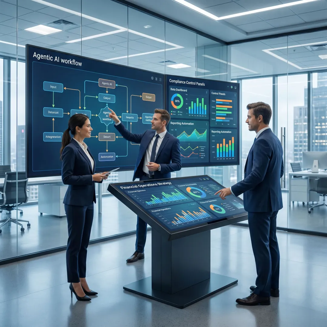Consultants planning agentic AI automation strategy